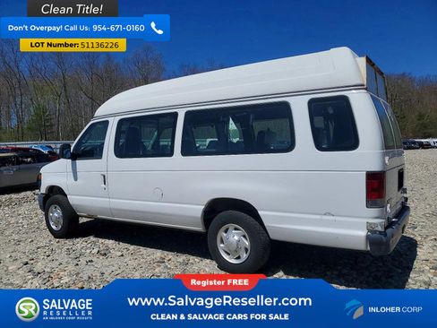 Used 2013 Ford E-350 and Econoline 350 Extended Super Duty w/ PWR Group RWD image 3