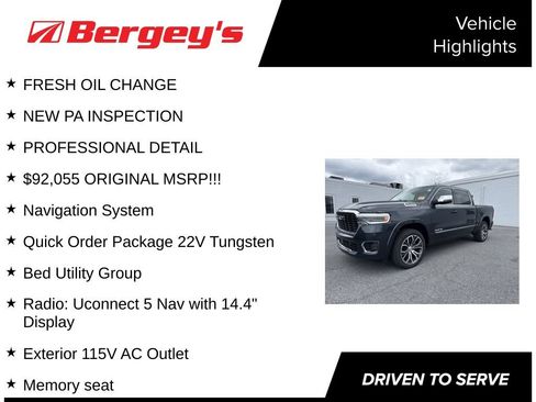 Used 2026 RAM 1500 Tungsten w/ Bed Utility Group AWD/4WD image 5