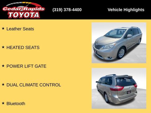 Used 2017 Toyota Sienna XLE FWD image 14