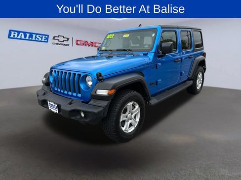 Used 2022 Jeep Wrangler Unlimited Sport AWD/4WD image 3