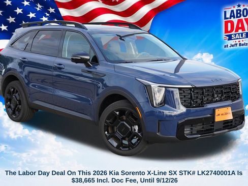 Certified 2026 Kia Sorento SX AWD/4WD image 1