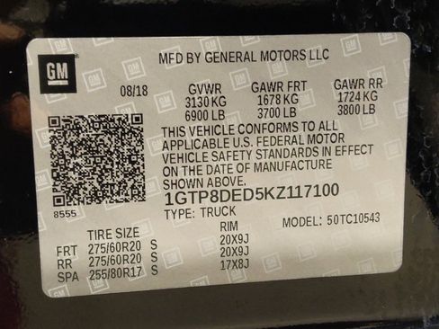 Used 2019 GMC Sierra 1500 SLT RWD image 33