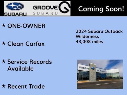 Used 2024 Subaru Outback Wilderness AWD/4WD image 2