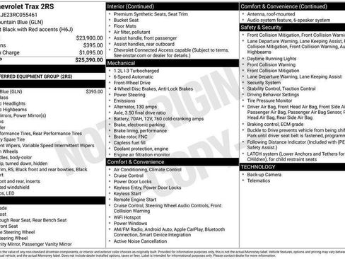 Certified 2024 Chevrolet Trax RS FWD image 42