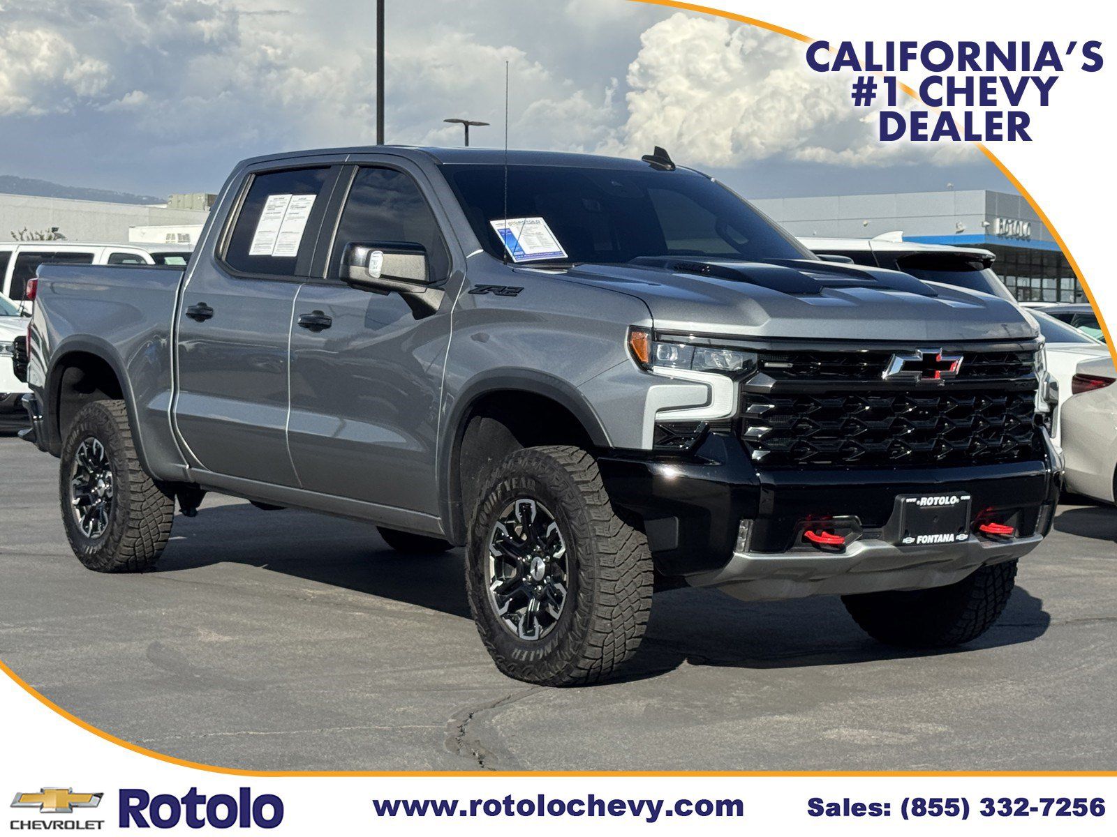 Used 2024 Chevrolet Silverado 1500 ZR2 w/ Technology Package AWD/4WD image 1
