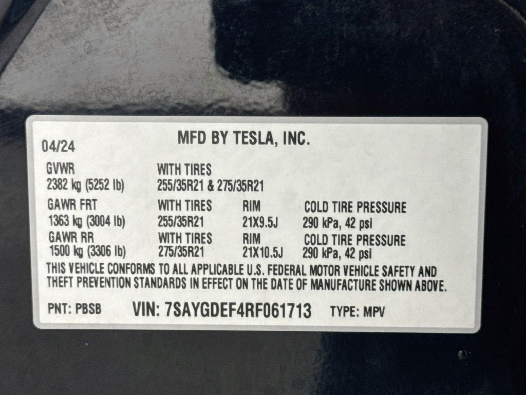 Used 2024 Tesla Model Y Performance AWD/4WD image 26