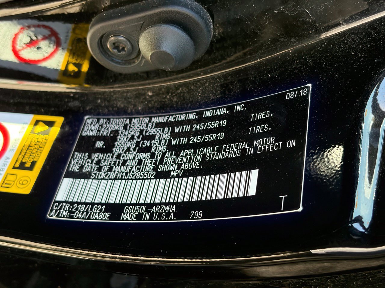 Used 2018 Toyota Highlander SE FWD image 15
