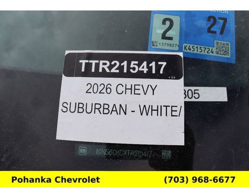 New 2026 Chevrolet Suburban LT w/ Comfort Package image 31
