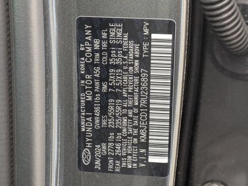 New 2024 Hyundai Tucson Limited AWD/4WD image 25