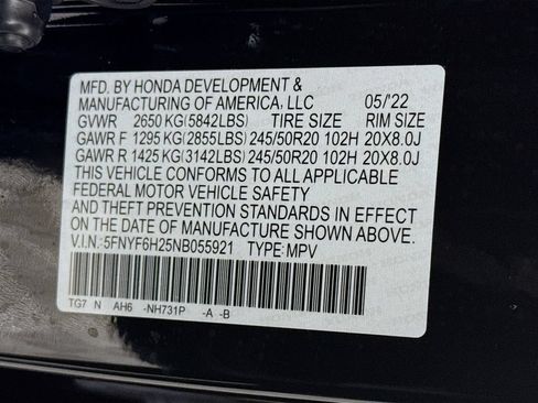 Used 2022 Honda Pilot Special Edition image 37