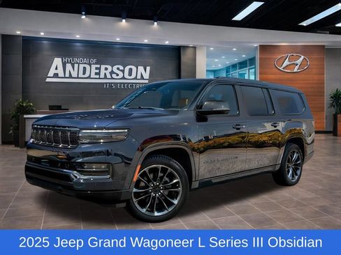 Used 2025 Jeep Grand Wagoneer L Series III w/ Rear Seat Video Group 1 AWD/4WD image 1