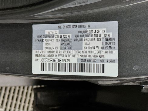 Used 2023 MAZDA CX-9 Touring image 12