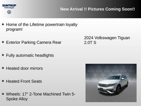 Used 2024 Volkswagen Tiguan S AWD/4WD image 5