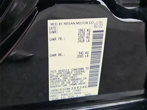 Used 2022 Nissan Altima 2.5 SR image 34