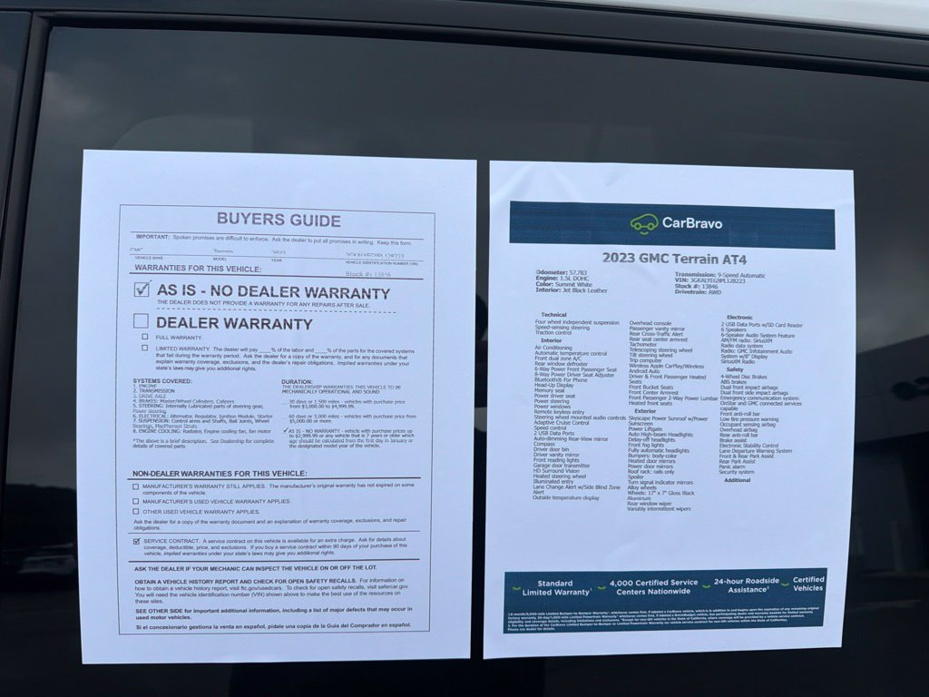 Certified 2023 GMC Terrain AT4 w/ Tech Package AWD/4WD image 17