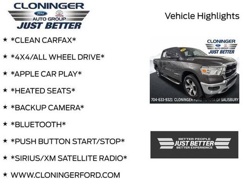 Used 2021 RAM 1500 Big Horn AWD/4WD image 3