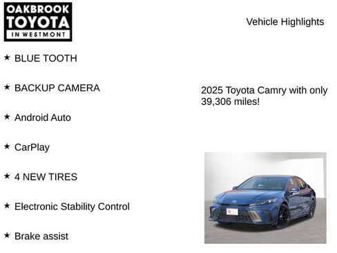 Certified 2025 Toyota Camry SE image 7