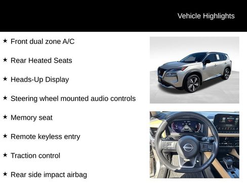 Used 2023 Nissan Rogue Platinum w/ Platinum Premium Package AWD/4WD image 17