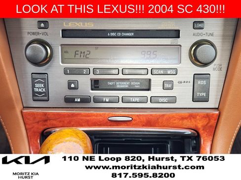 Used 2004 Lexus SC 430 Convertible RWD image 21