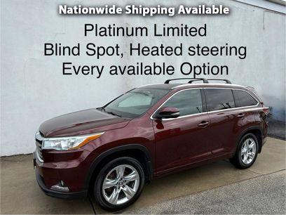 Used 2016 Toyota Highlander Limited Platinum