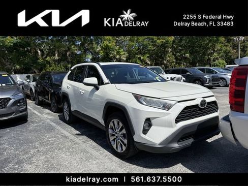 Used 2021 Toyota RAV4 XLE Premium FWD image 1
