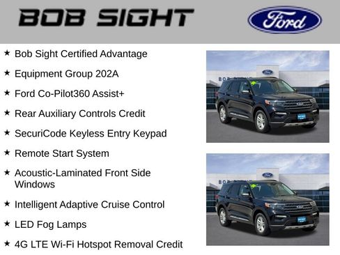 Used 2022 Ford Explorer XLT w/ Equipment Group 202A AWD/4WD image 3