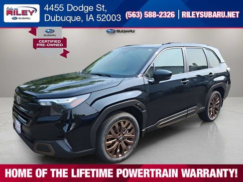 Certified 2025 Subaru Forester Sport AWD/4WD image 1