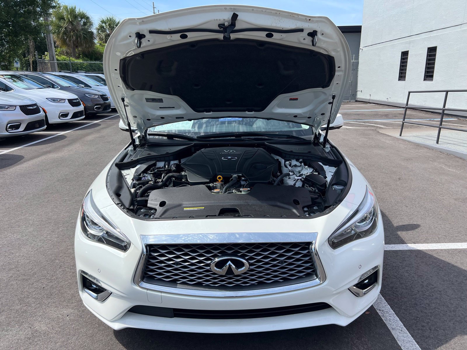 Used 2023 INFINITI Q50 Luxe w/ Cargo Package AWD/4WD image 16