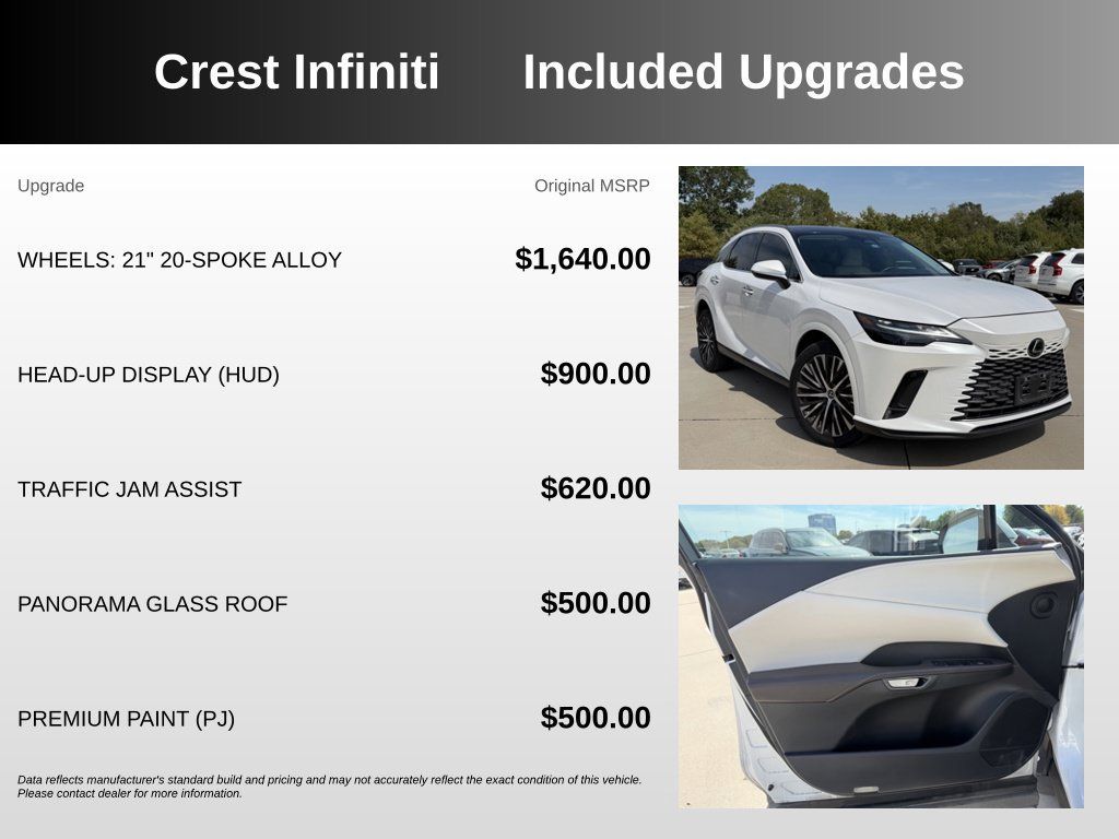 Used 2023 Lexus RX 350 Premium Plus w/ Cold Area Package FWD image 5