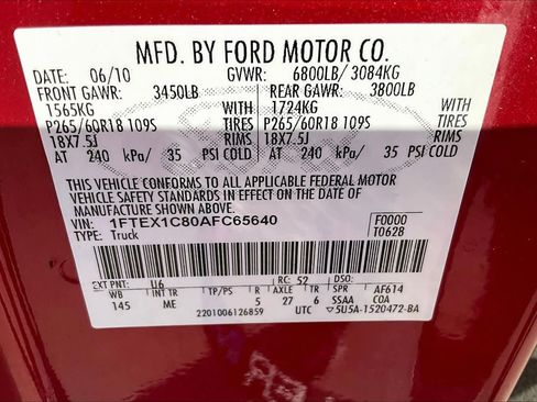 Used 2010 Ford F150 XLT image 30