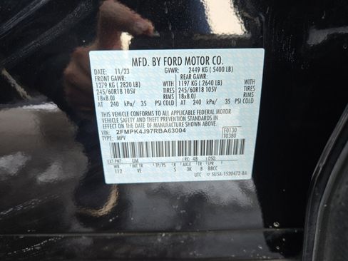 Certified 2024 Ford Edge SEL w/ Convenience Package image 27