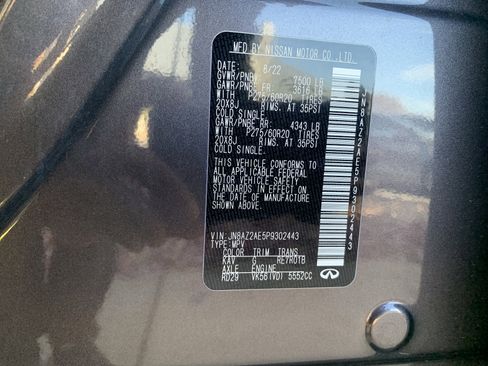 Used 2023 INFINITI QX80 Luxe w/ Cargo Package image 36