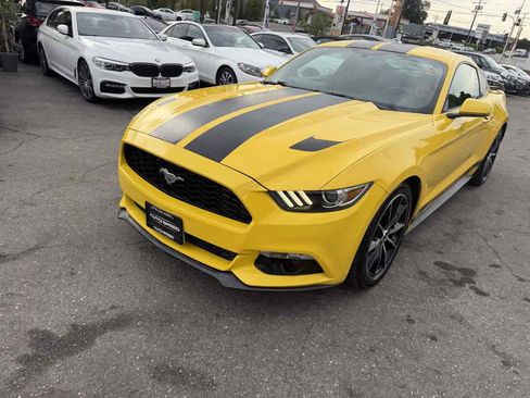Used 2015 Ford Mustang EcoBoost Premium w/ Wheel & Stripe Package image 3