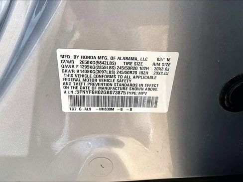 Used 2016 Honda Pilot Elite image 35