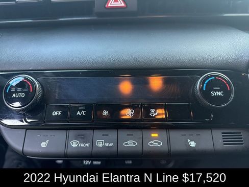Used 2022 Hyundai Elantra N Line w/ Preferred Accessory Package image 23