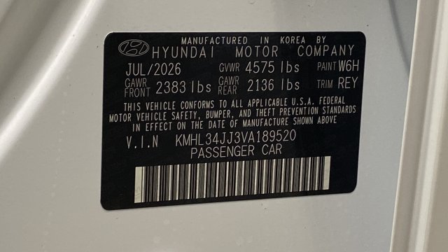 New 2027 Hyundai Sonata SEL FWD image 31