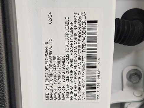 Used 2024 Honda Accord EX image 11
