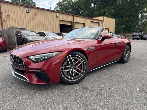 Used 2022 Mercedes-Benz SL 55 AMG 4MATIC image 1