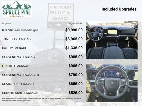 New 2025 Chevrolet Silverado 2500 LT w/ Trail Boss Package AWD/4WD image 9