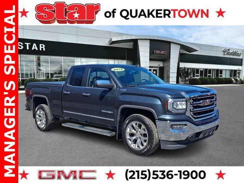 Certified 2018 GMC Sierra 1500 SLT w/ SLT Premium Package AWD/4WD image 1