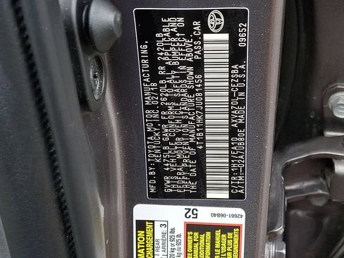 Used 2018 Toyota Camry SE w/ Convenience Package FWD image 27