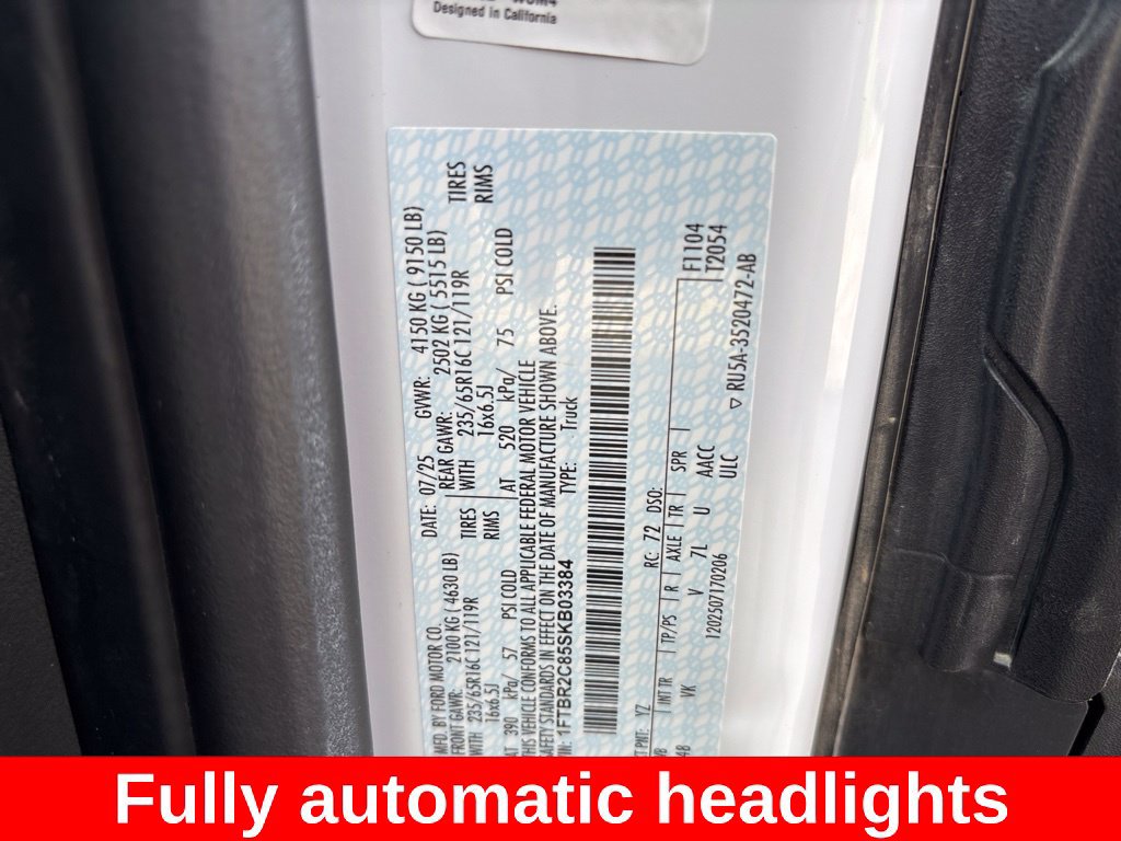 Used 2025 Ford Transit 250 148 Medium Roof Extended AWD image 14