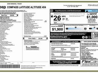 New 2026 Jeep Compass Latitude video 2