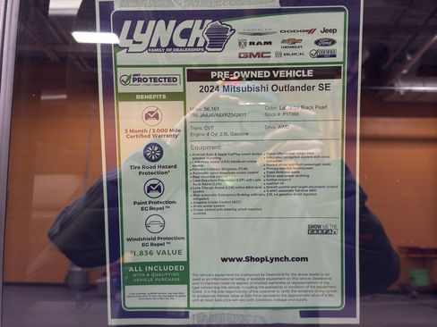 Used 2024 Mitsubishi Outlander SE image 38