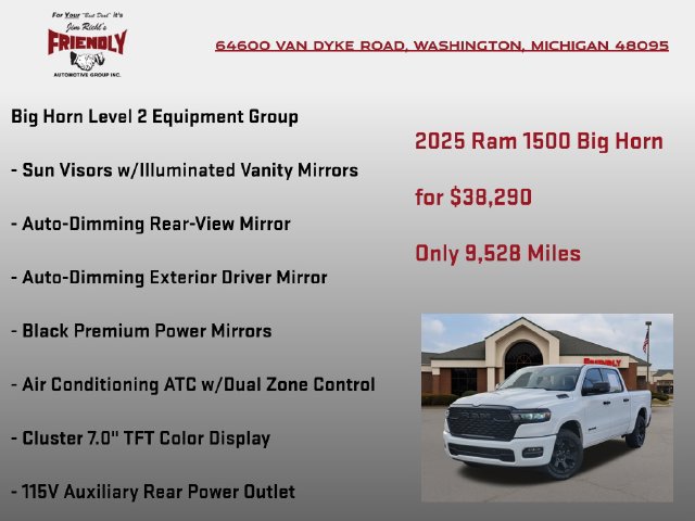 Used 2025 RAM 1500 Big Horn AWD/4WD image 10