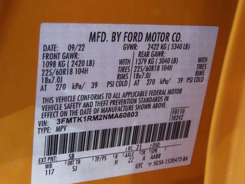 Used 2022 Ford Mustang Mach-E Select RWD image 21