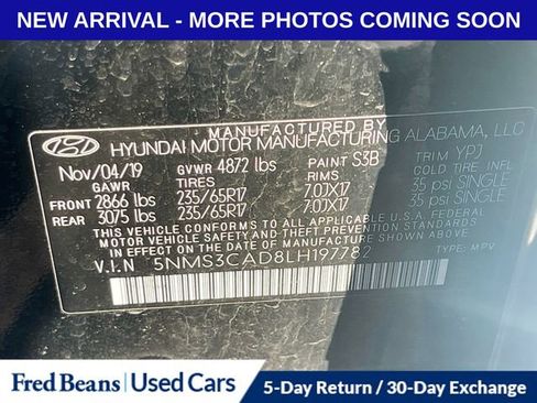 Used 2020 Hyundai Santa Fe SEL AWD/4WD image 14