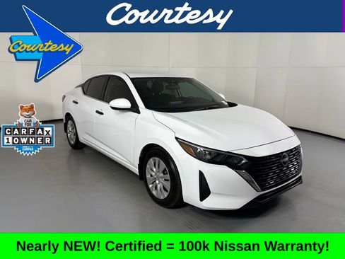 Certified 2025 Nissan Sentra S image 1