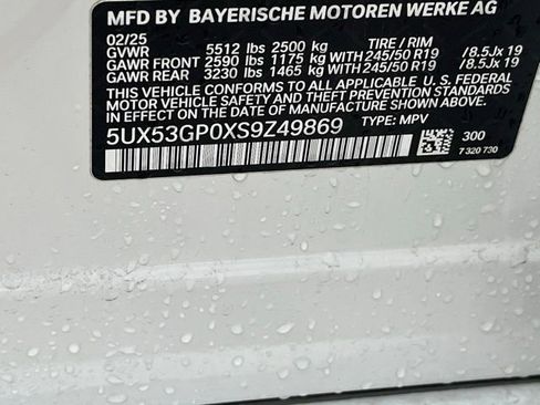 Used 2025 BMW X3 xDrive30 w/ M Sport Package AWD/4WD image 36