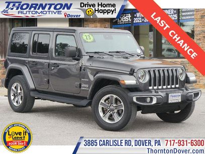 Used 2023 Jeep Wrangler Unlimited Sahara w/ LED Lighting Group